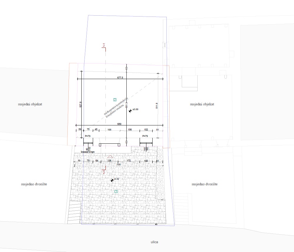 A house 100m2 under construction for sale in Morinj, Kotor